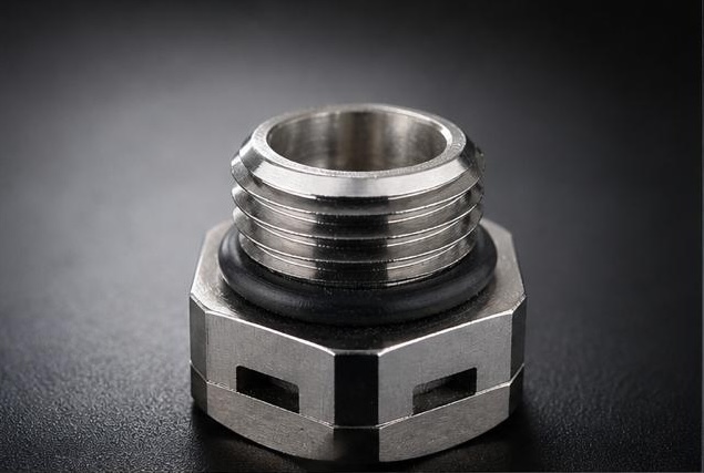 Threaded base with O-ring seal